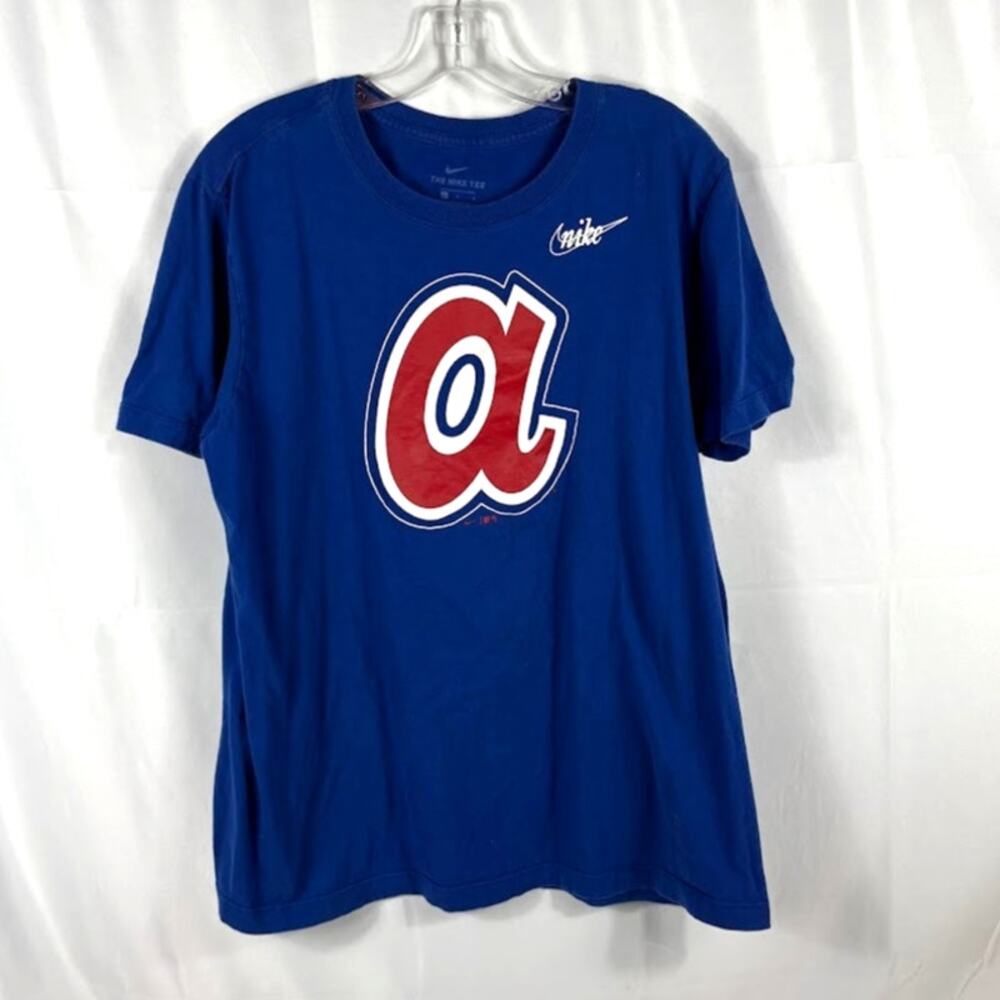 Atlanta Braves L Nike Tee MLB Retro